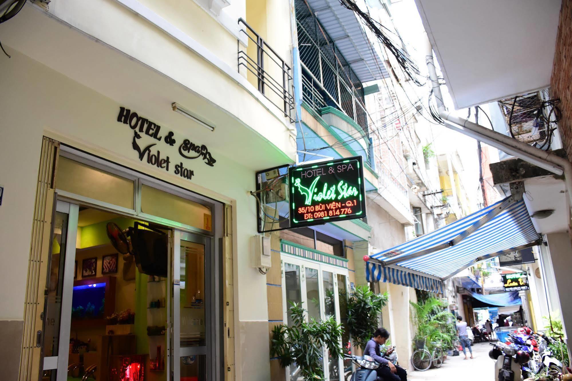 Violet Star Hotel And Spa Ho Chi Minh City Bagian luar foto